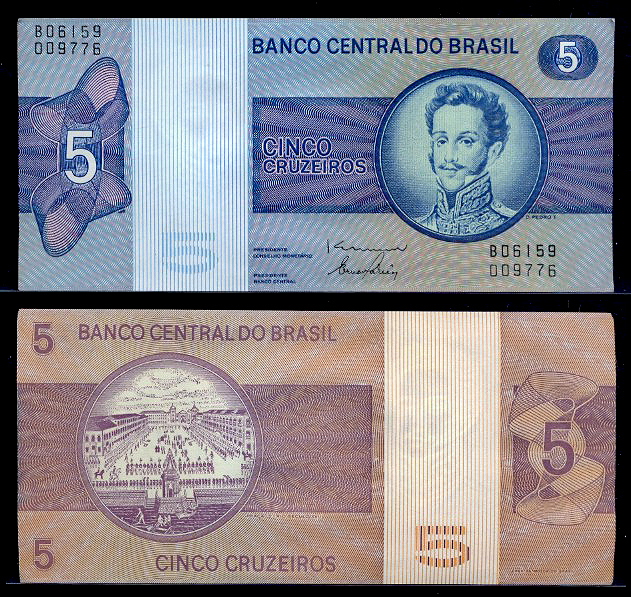 5 cruzeiros